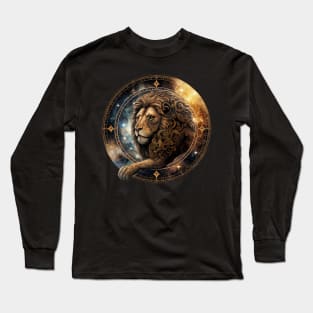 Leo Zodiac Sign Long Sleeve T-Shirt